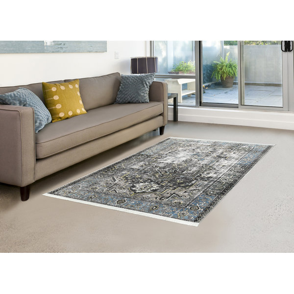 Bungalow Rose Wool Brown/Green/Gray Rug Wayfair Canada